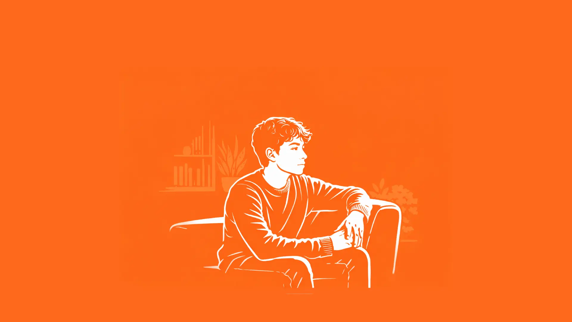 Adolescente pensativo que podría beneficiarse de terapia psicológica profesional.