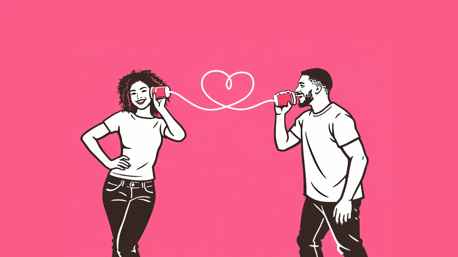 Pareja con problemas de comunicación tomando terapia en línea para mejorar su relación.